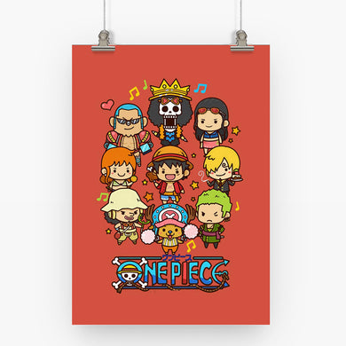 One Piece Overdose Art Poster-Combo