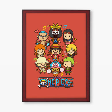 One Piece Overdose Art Poster-Combo