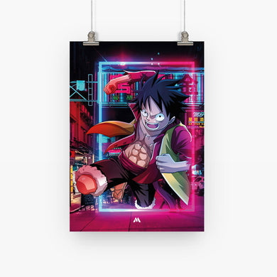 One Piece Overdose Art Poster-Combo