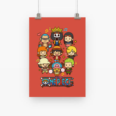 One Piece Overdose Art Poster-Combo