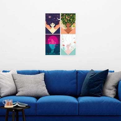 Princess Diaries Art Poster-Combo