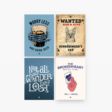 Quote Surprise Art Poster-Combo