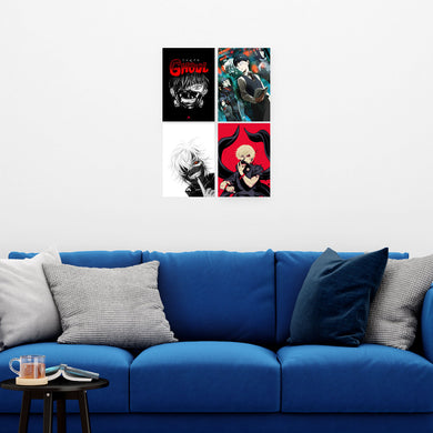 Tokyo Ghoul Smackdown Art Poster-Combo