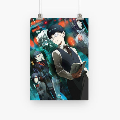 Tokyo Ghoul Smackdown Art Poster-Combo