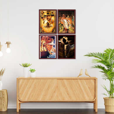 Indiana Jones Collection Art Poster-Combo