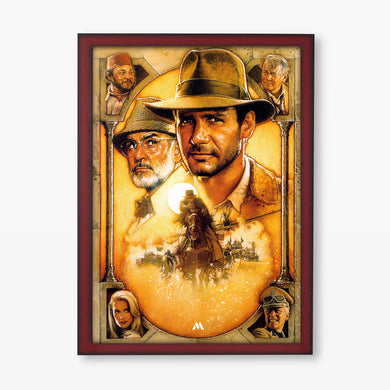 Indiana Jones Collection Art Poster-Combo