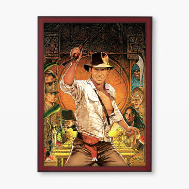 Indiana Jones Collection Art Poster-Combo