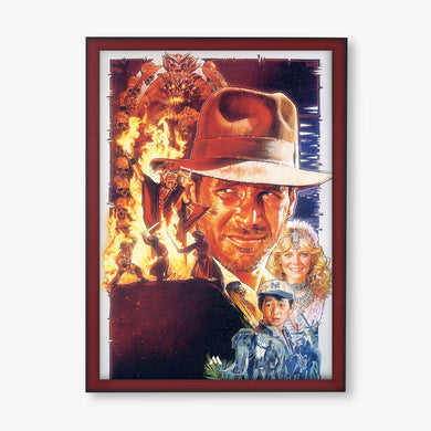 Indiana Jones Collection Art Poster-Combo