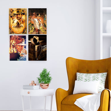 Indiana Jones Collection Art Poster-Combo