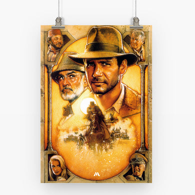 Indiana Jones Collection Art Poster-Combo