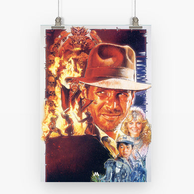 Indiana Jones Collection Art Poster-Combo