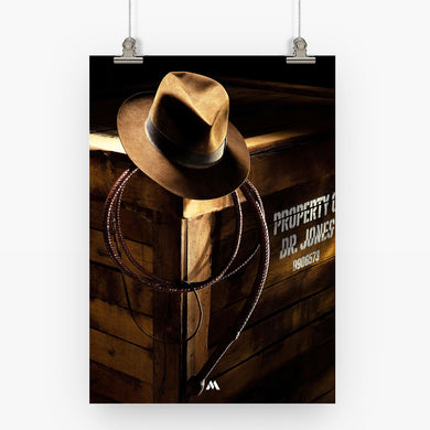 Indiana Jones Collection Art Poster-Combo