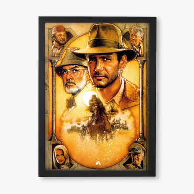 Indiana Jones Collection Art Poster-Combo