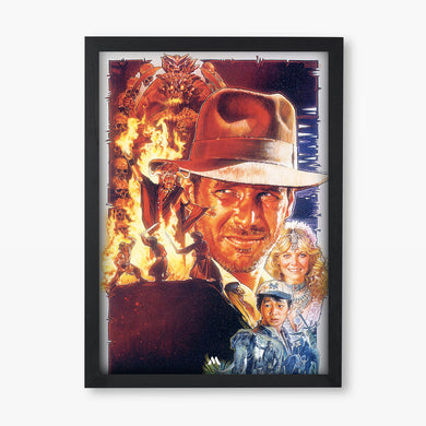 Indiana Jones Collection Art Poster-Combo
