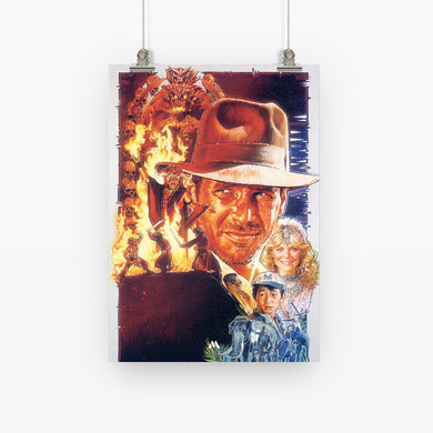 Indiana Jones Collection Art Poster-Combo
