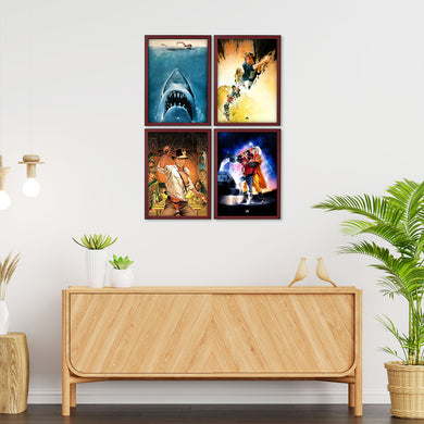 Retro Movie Mania Art Poster-Combo