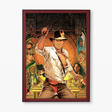 Retro Movie Mania Art Poster-Combo