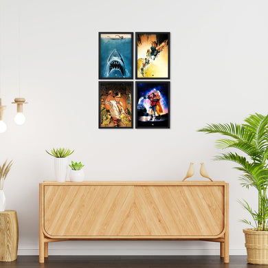 Retro Movie Mania Art Poster-Combo