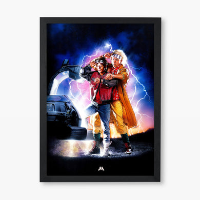 Retro Movie Mania Art Poster-Combo