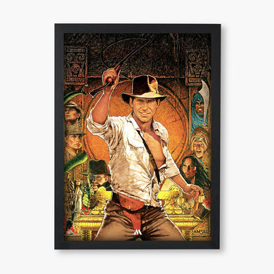 Retro Movie Mania Art Poster-Combo