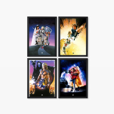 80s Movie Mania Art Poster-Combo