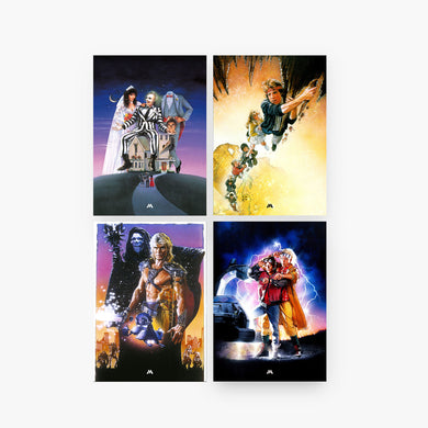 80s Movie Mania Art Poster-Combo