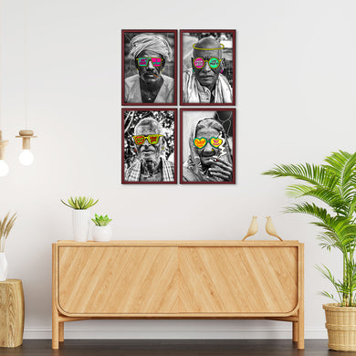 Pop Culture Shades Collection Art Poster-Combo