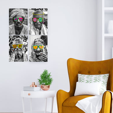 Pop Culture Shades Collection Art Poster-Combo