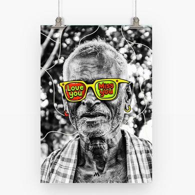 Pop Culture Shades Collection Art Poster-Combo