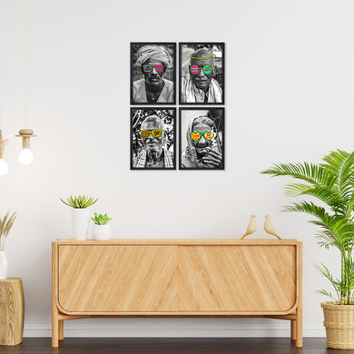 Pop Culture Shades Collection Art Poster-Combo