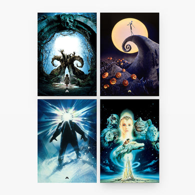 Magical Movie Realms Collection Art Poster-Combo