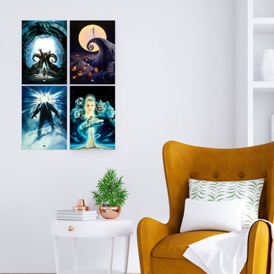 Magical Movie Realms Collection Art Poster-Combo