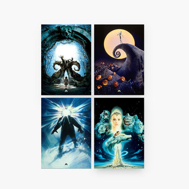 Magical Movie Realms Collection Art Poster-Combo