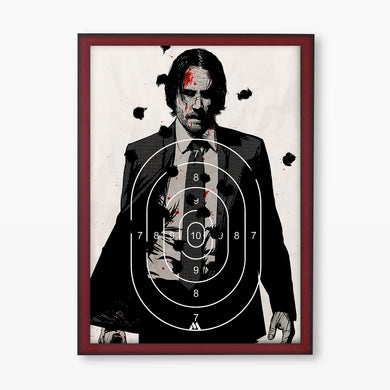 The Chronicles of John Wick Art Poster-Combo