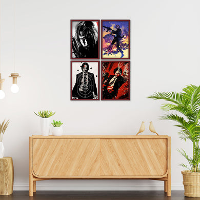 The Chronicles of John Wick Art Poster-Combo