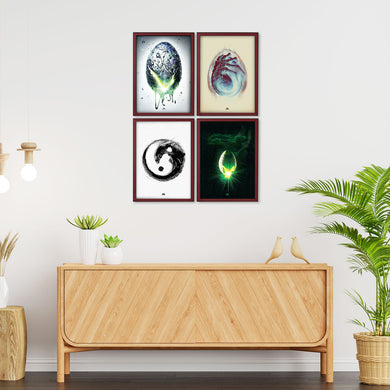 The Alien Collection Art Poster-Combo
