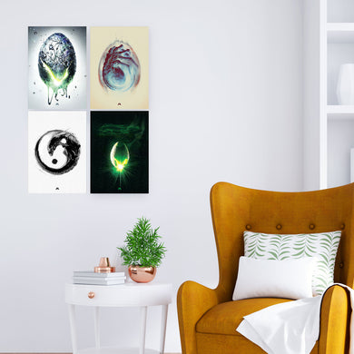 The Alien Collection Art Poster-Combo