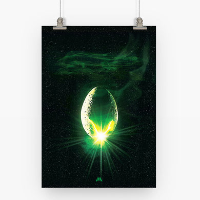 The Alien Collection Art Poster-Combo