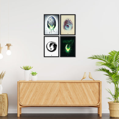 The Alien Collection Art Poster-Combo