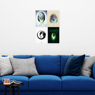 The Alien Collection Art Poster-Combo