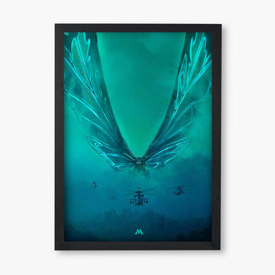 Godzilla and Friends Art Poster-Combo