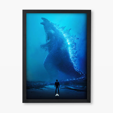 Godzilla and Friends Art Poster-Combo