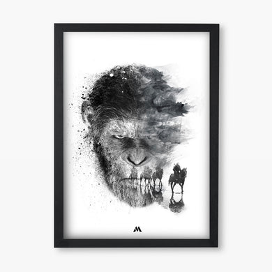 The Planet of the Apes Collection Art Poster-Combo