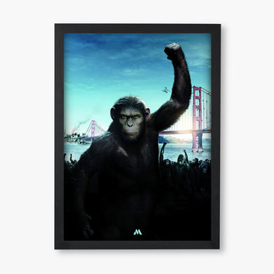 The Planet of the Apes Collection Art Poster-Combo