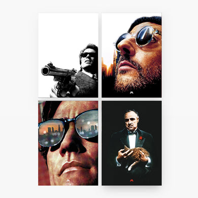 Shades of Gray Movie Collection Art Poster-Combo