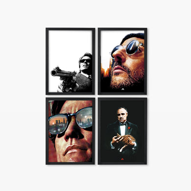 Shades of Gray Movie Collection Art Poster-Combo