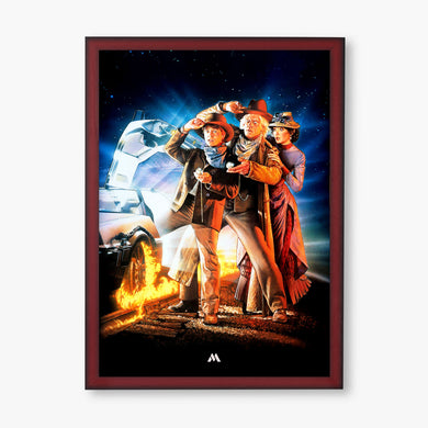 Back to the Future Collection Art Poster-Combo