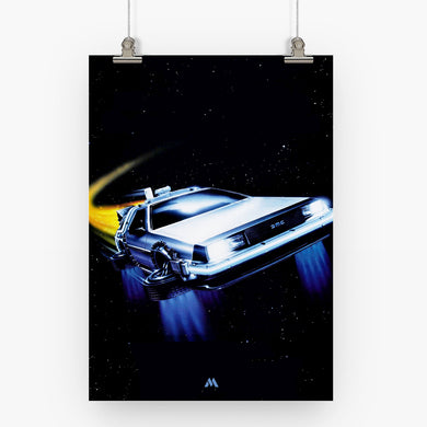 Back to the Future Collection Art Poster-Combo