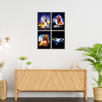 Back to the Future Collection Art Poster-Combo