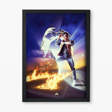 Back to the Future Collection Art Poster-Combo
